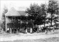 Photograph of the Brown Hotel, Pendergrass, Georgia, 1907