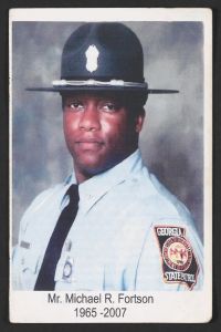 Funeral program for Michael R. Fortson