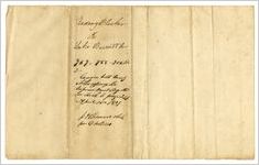 Indenture of land, Cobb County, Georgia, 1838