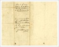 Indenture of land, Cobb County, Georgia, 1852