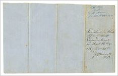 Indenture of land, Cobb County, Georgia, 1856