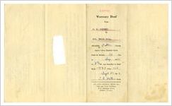 Indenture of land, Cobb County, Georgia, 1925
