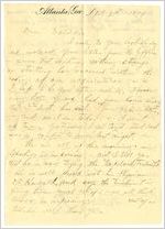 Letter: Atlanta, to Daviddie Mobley, 1899 April 21