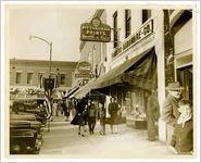 Photograph of downtown Sylvania, Georgia, 1947