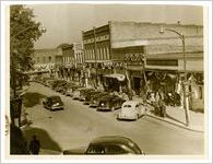 Photograph of downtown Sylvania, Georgia, 1947