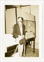 Photograph of a man in costume, Sylvania, Georgia, 1947
