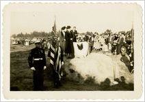 Photograph of dedication ceremony, Sylvania, Georgia, 1947