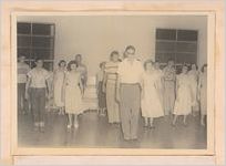 Photograph of teenagers dancing, Sylvania, Georgia, 1951