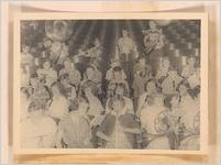 Photograph of a Screven County High School band practice, Sylvania, Georgia, 1951