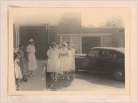 Photograph of nurses at Screven County Hospital, Sylvania, Georgia, 1951