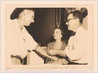 Photograph of physician receiving a blood test, Sylvania, Georgia, 1951