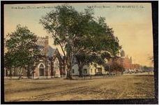 First Baptist Church and Cherokee Inn, North Broad Street, Thomasville, Ga.