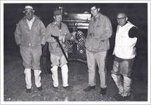 Hubert Humphrey with Ford Bell, Jr. at Mardreland Plantation, 1968