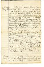 Claim, C-S, Georgia, Troup County, November 1874
