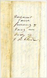 Coroner's Inquest, Georgia, Troup County, November 1877