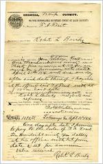 Complaint, Georgia, Troup County, November 1877