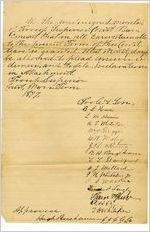 Consent Rule, Georgia, Troup County, November 1877