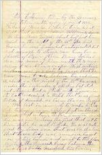 Coroner's Inquest, Georgia, Troup County, November 1882