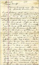 Coroner's Inquest, Georgia, Troup County, April 1885