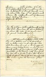 Notary Public, Georgia, Troup County, November 1898