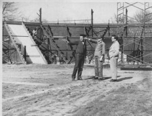 Callaway Football Stadium construction