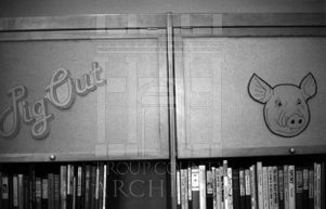 Coleman Library wall display