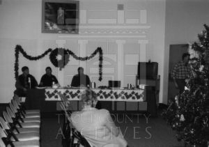 Coleman Library Christmas, 1988