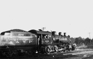 A & WP Train Engine