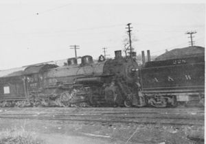 A & WP Train Engine