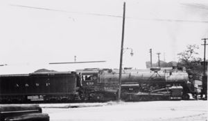 A &WP Train Engine