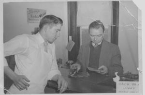 Karl Oreer Fuller and Unidentified Man