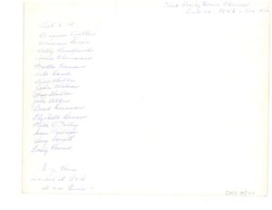 Wedding of William Frederick Holle and Mary Page Sargent