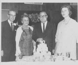 Mr. and Mrs. Shaefer Heard and Unidentified