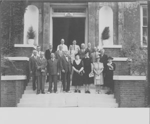 Dedication of Pitts Building