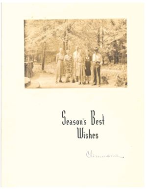 Young Family Christmas Card