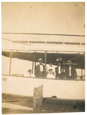 Family on Boat