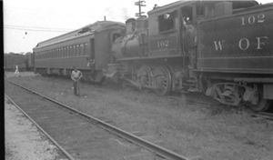 Western of Alabama Locomotive and Tender