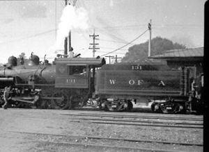 Western of Alabama Locomotive 131