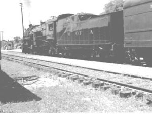Western of Alabama Locomotive and Tender
