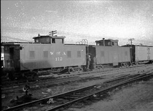 Western of Alabama caboose 112