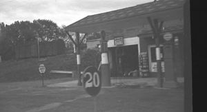 Service Station and Boxcar