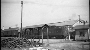 Georgia Railroad Freight Train