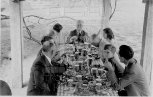 Roosevelt, Franklin Delano at picnic