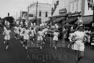 CEA Marching Band Performance on downtown street