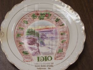 Cash Bookstore Souvenir Plate