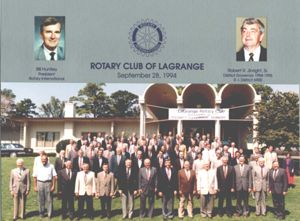 Rotary Club group photo
