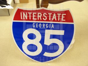 I-85 Highway Sign