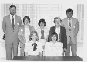 State Archivists Visit Troup County Archives