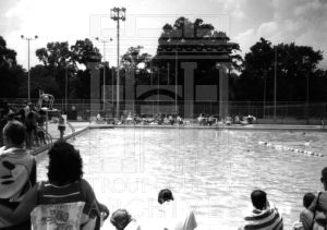 Children swimming in CEA Pool