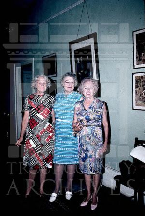 Group of three women